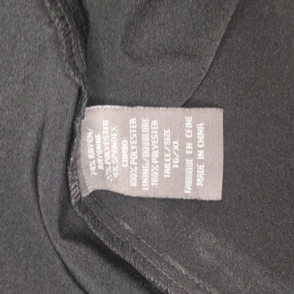 Black and White Check Pattern Dress - Picture 8 of 8